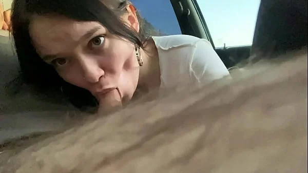 My Best Friend's Girlfriend Sucked My Dick In The Car For Only 10 dollars. What a Slut.