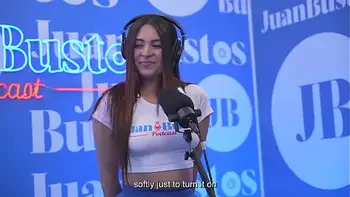 Shy young girl asks for STRONGER vibration in her vagina! Emma Falls on Juan Bustos Podcast