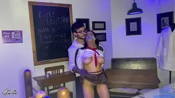 Petite Student Tied up and Gagged Gets Fucked and Dominated Hard with Multiple Creampies!