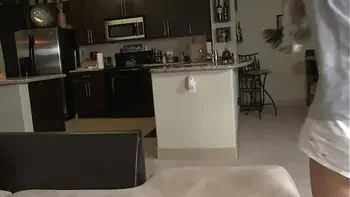 18-Year-Old Blonde Nicole Ray Gets It On With Her Well Hung Boyfriend