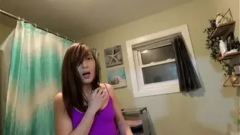 Stepdaughter TRICKED into Fucking Stepdad - Risky Sex - Risky Blowjob - Double CUM