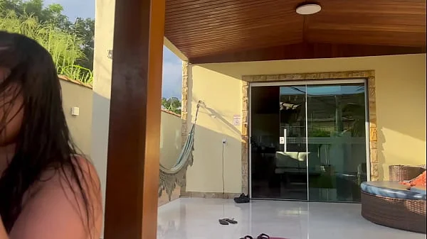 Vazou na net! Jovens influencers em troca de casal na Piscina Parte um caiu na net