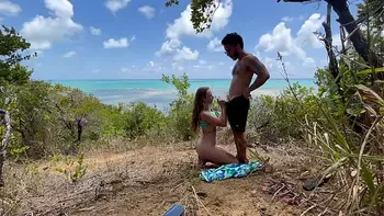 Sexo ANAL ao ar livre em praia Nordestina