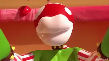 Plantas pirañas cachondas se la chupan a la princesa Rosalina Futa