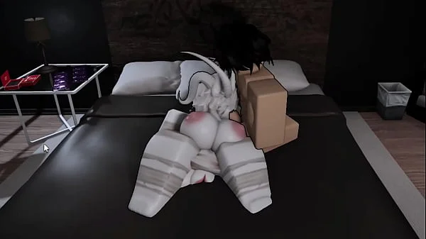 Breeding a Roblox demon slut in a condo