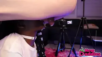 Black & Ebony Throat Fucking Day 14/28 ~ BWC Face Fucks Big Tits Step Sister