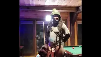 White Slut Wife Doing What She Loves Best Sucking Big Black Cock BBC