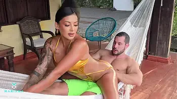 Cuckold wife fucks her friend's BF and squirts - Mariana Martix & Duncan Saint