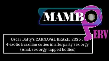 Oscar Batty's CARNAVAL BRAZIL 2025 : 4 exotic Brazilian cuties in after party sex orgy (Anal, sex orgy, tapped bodies, Carnival sex party, ATOGM, monster cock, BBC)OB462