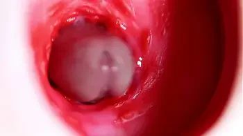 Nice big head slides inside best friend's sweet shiny hole!