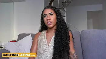 Big ass Latina Charmaine pounded perfect Latin big ass on huge white dick