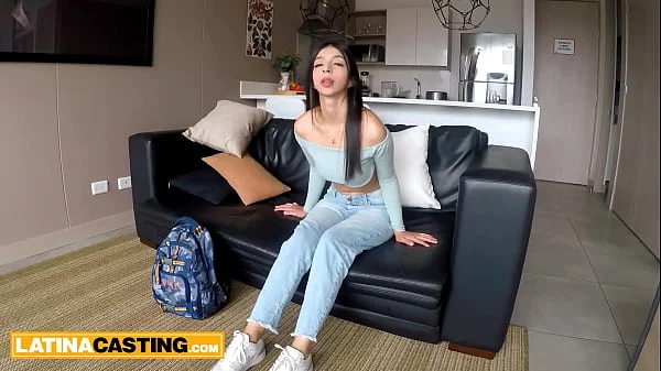 Busty Colombian Teen Rough Titty Fucked At Home Modeling Audition!