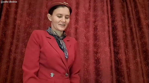 Russian air hostess made my flight unforgetable! (POV)