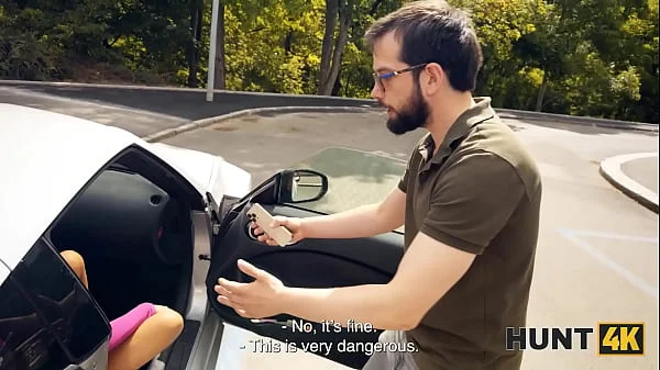 HUNT4K. Fucked a hot tourist in the villa, she deepthroated me hard