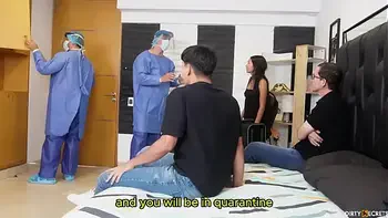 PART1: MY STEPSISTER CATCHES ME MASTURBATING WHILE WE ARE LOCKED IN A HOTEL ROOM