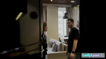 Welcome to the Neighborhood! LadyLyne treats her Guest