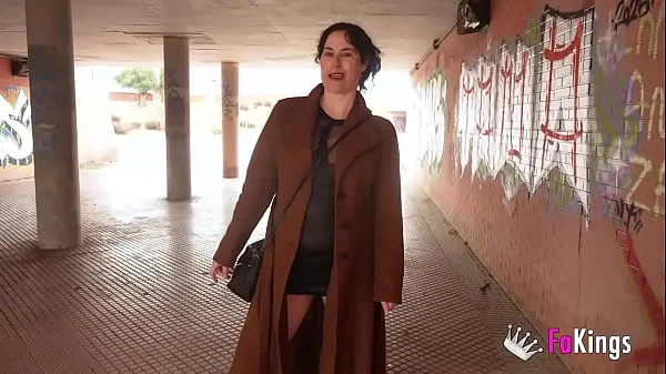 Emmita Smile and her HUGE BOOBS wants to seduce a young guy