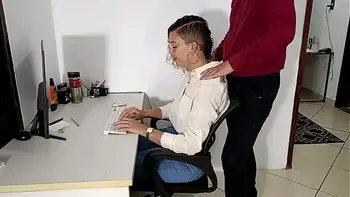 Meeting the boss on the first day of work.