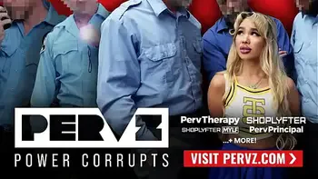 Shoplifter's Humiliation: Fucked by Four Loss Prevention Officers