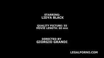 Lydia Black 6on1 with Manhandle Balls Deep Anal, DAP, Gapes and Swallow GIO1286