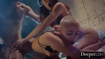 Deeper. Catalina shares her GF Paris in hot threesome