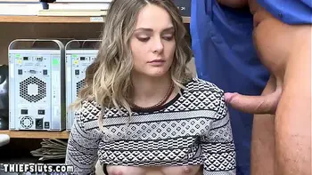 Arrogant teen suspect fucked hard by dirty cop on CCTV