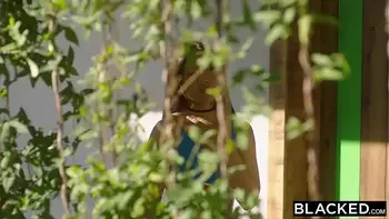 BLACKED Stunning May is tempted by her teacher's huge BBC