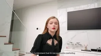 You Promised To Rent This House! Do It Or I'll Get Fired! Rough Fucked a Estate Agent and Cumshot