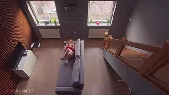 Roommate Caught Me Masturbating And I Continue As He Watch