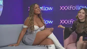 LATINA MILF Carla Morelli has HARD SEX with Maxx Betancur and almost gets out of control with interviewer Dani Ortiz - XXXfollow session #9