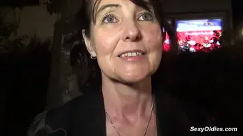 Amateur granny sucks and fucks big cock