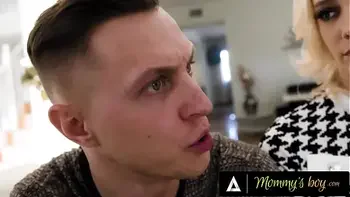 MOMMYS BOY - Caring Busty MILF Dee Williams’ Guidance Leads to Stepson’s Cum Inside Wife Kenna James