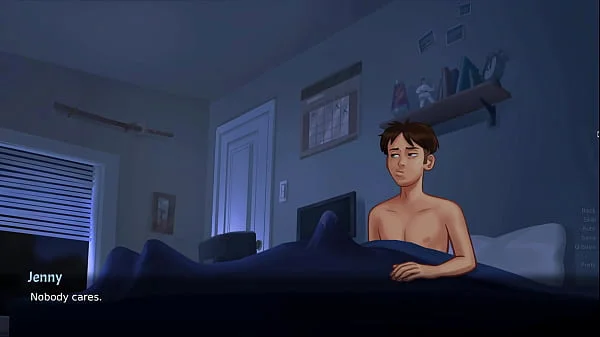 Summertime Saga - Beautiful Stepmom shows off her amazing body and gets cummed on - Part 2