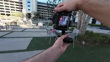 Hot girl with Huge Tits tricked to Fucking Massive cock covered in Cum and Piss by Street Photographer VS World Biggest Cock