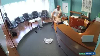Fake Hospital - 18 year old VIRGIN has sex for 1st time with her doctor