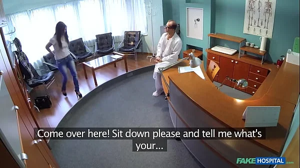 Fake Hospital - 18 year old VIRGIN has sex for 1st time with her doctor