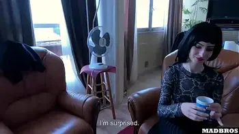 A French Goth Girl Loves Getting Fucked EVEN ANALLY AND Cums All Day Long !!!