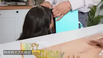 BRAZZERS - Birthday Party Turns Into Chloe Surreal Getting Pounded In The Ass By Her Boyfriend's Brother