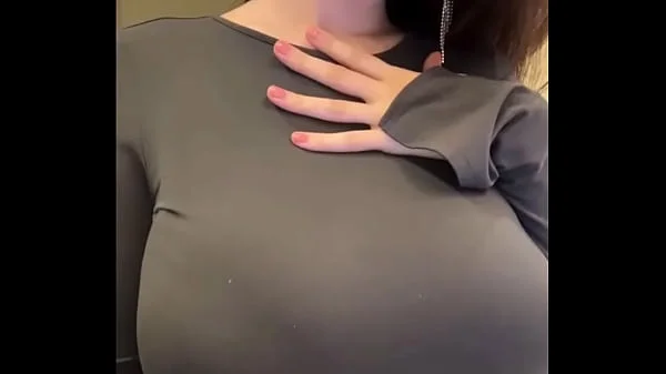 Stepmom with milky tits shows her pussy