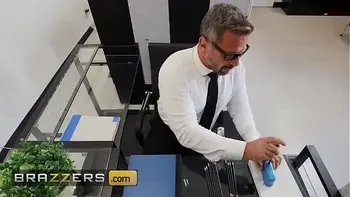 BRAZZERS - Coworkers Hailey Rose And London Laurent Give Their Hung Coworker A Cumshot He Will Remember