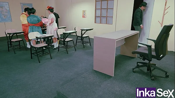 La vecindad morbosa del chibolo 18 termina en orgia durante la clase de Don Mamón - CAPÍTULO PERDIDO.