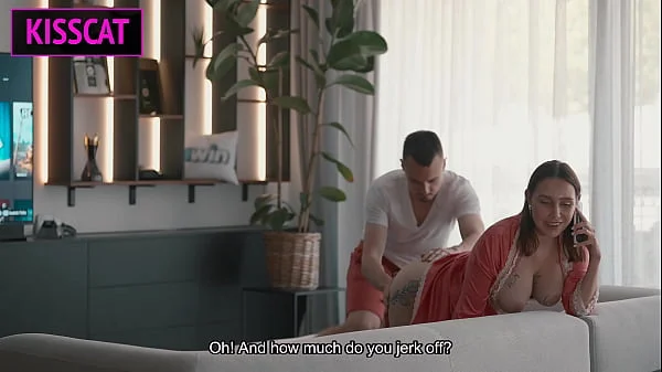 Stepmom Seduces Stepson While Husband’s Away—Will Her Naughty Phone Call End in a Taboo Fuck?!