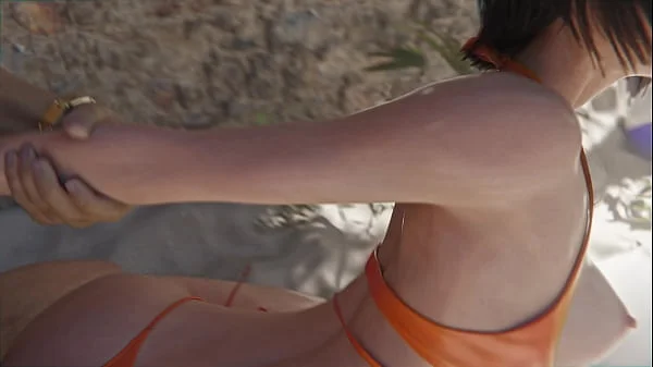 Yuffie's Beach Encounter Nagoonimation