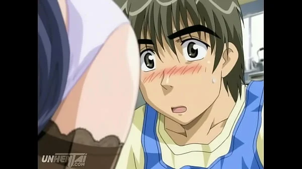 Hentai – Horny MILF Boss Fucks Her New Young Worker [Uncensored] [Subtitled]