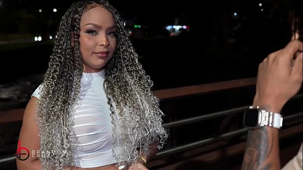 BBC offers money to a woman on the street to make a porn video - Brandon Cruz & Kataleya Gil
