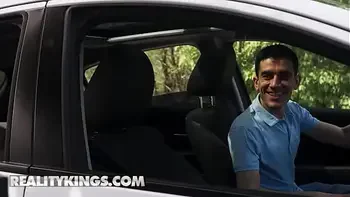 REALITY KINGS - Josephine Jackson Gets Dressed To Fuck Then Takes Jordi’s Cock Before They Even Get Inside