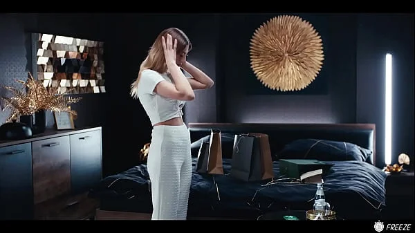 Time Stop Freeuse Roleplay - Hotel Staff Freeze Fucks Blonde Guest Fanta Sie and Sucks Her Tits