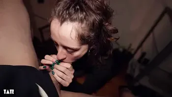 Next Door Girl Swallows Every Drop