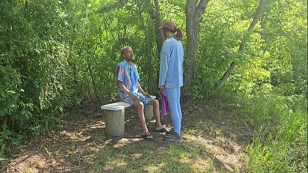 Pervy Nerd Caught By Hot Horny Jogger - She Makes Me Fuck Her In Public!