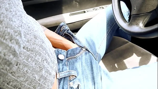 Amateur Car Fun – She Jerks Me Off, Sucks Me & Fucks me